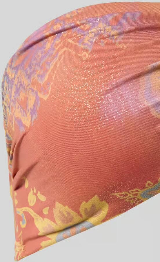 Lauren Ralph Lauren Bikinitop met halter model 'MEDALLION SHIMMER SHIRRED'