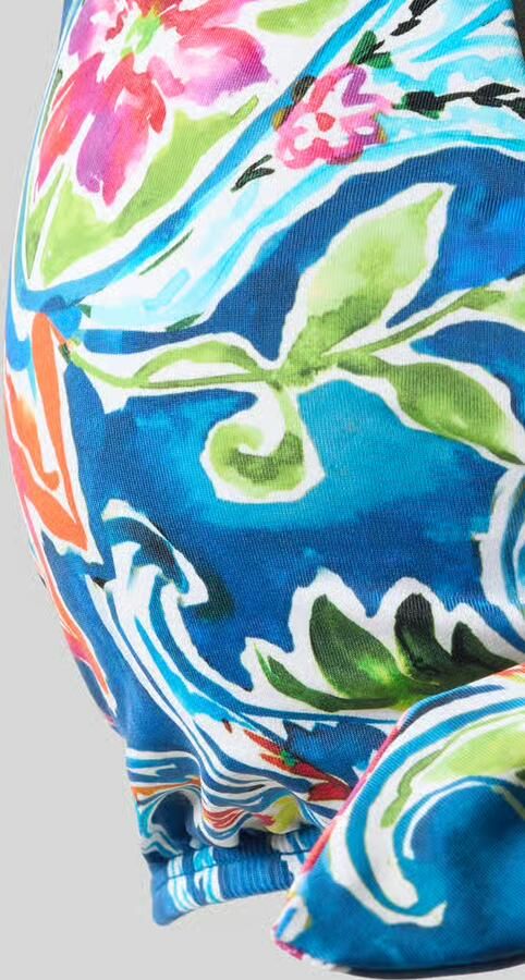 Lauren Ralph Lauren Bikinitop met knoopdetail