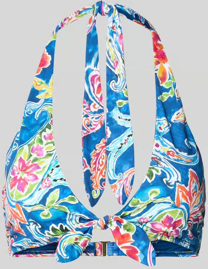 Lauren Ralph Lauren Bikinitop met knoopdetail - Foto 2