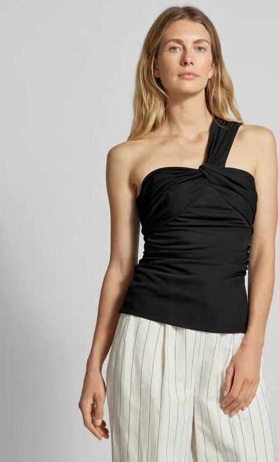 Lauren Ralph Lauren Blousetop met one shoulder-band model 'VARADENI' - Foto 2