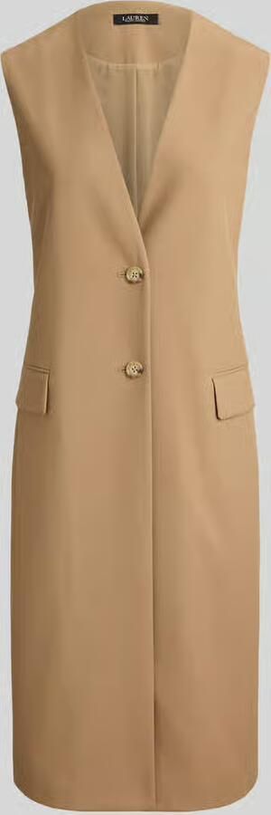 Lauren Ralph Lauren Bodywarmer van wol met patee-zakken