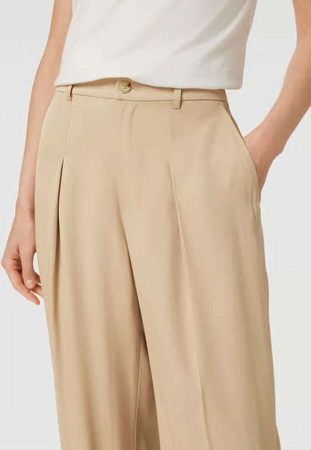Lauren Ralph Lauren Broek met vaste bandplooien model 'ESTON'