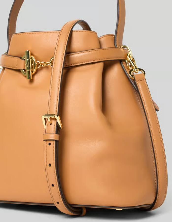 Lauren Ralph Lauren Bucket bag van echt runderleer - Foto 2