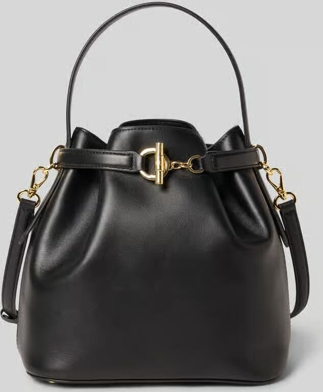 Lauren Ralph Lauren Bucket bag van echt runderleer