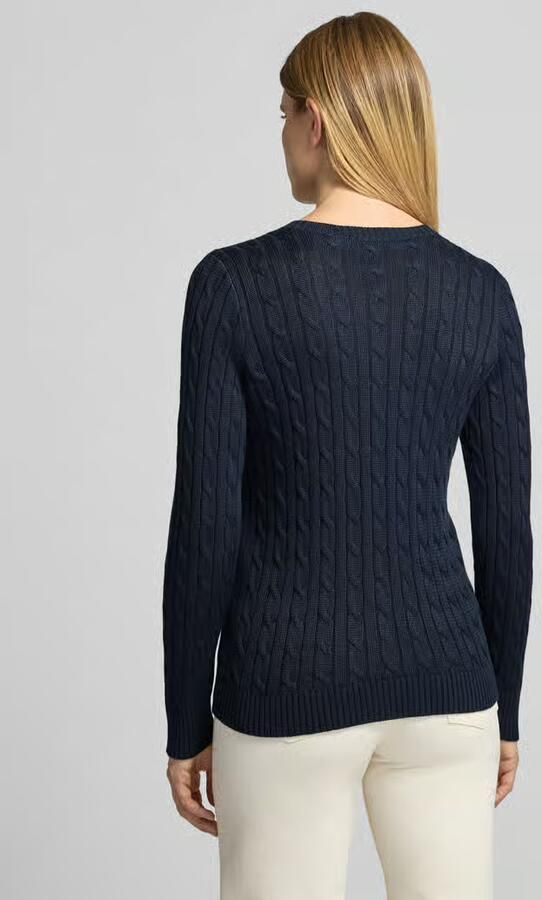 Lauren Ralph Lauren Cardigan met geborduurd logo - Foto 3
