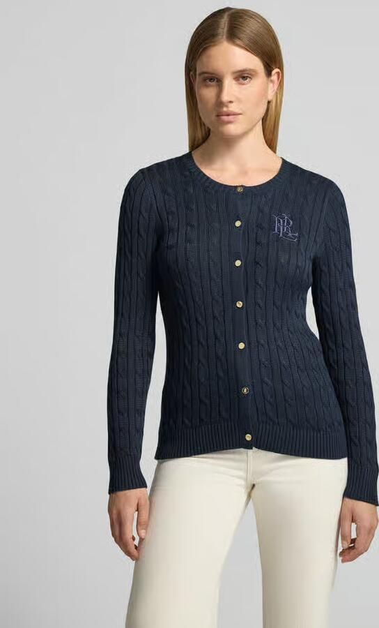 Lauren Ralph Lauren Cardigan met geborduurd logo - Foto 2