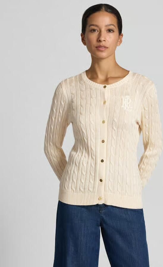 Lauren Ralph Lauren Cardigan met geborduurd logo - Foto 2