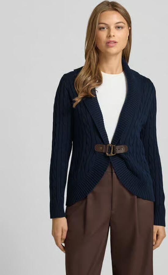 Lauren Ralph Lauren Cardigan met gesp model 'TAYSIR' - Foto 3