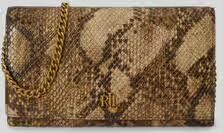 Lauren Ralph Lauren Clutch van echt leer model 'ADAIR II-WALLET'