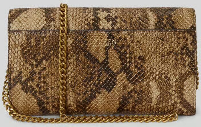 Lauren Ralph Lauren Clutch van echt leer model 'ADAIR II-WALLET' - Foto 2