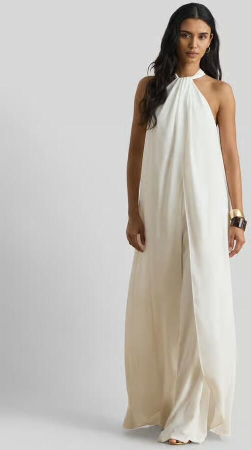 Lauren Ralph Lauren Cocktail-jumpsuit met halter - Foto 3