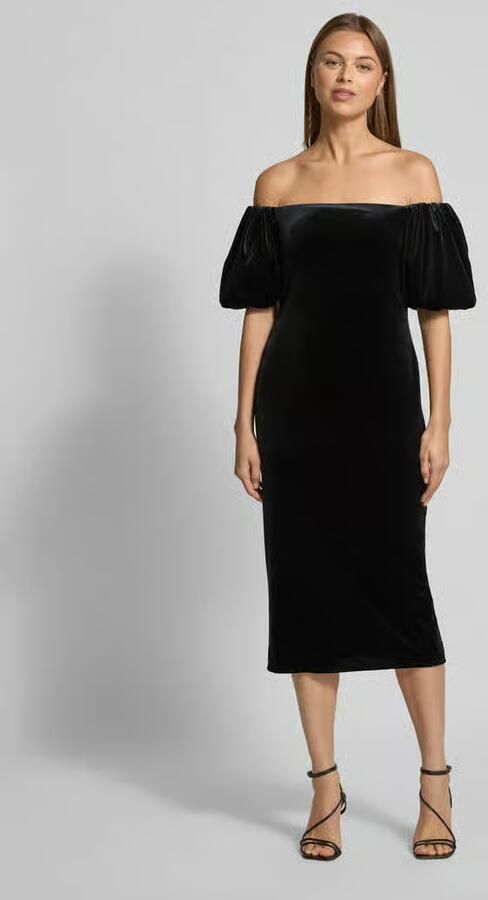 Lauren Ralph Lauren Cocktailjurk in off shoulder-look model 'FARAINE' - Foto 2