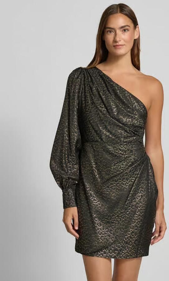 Lauren Ralph Lauren Cocktailjurk in one shoulder-look model 'MACKEAN' - Foto 2