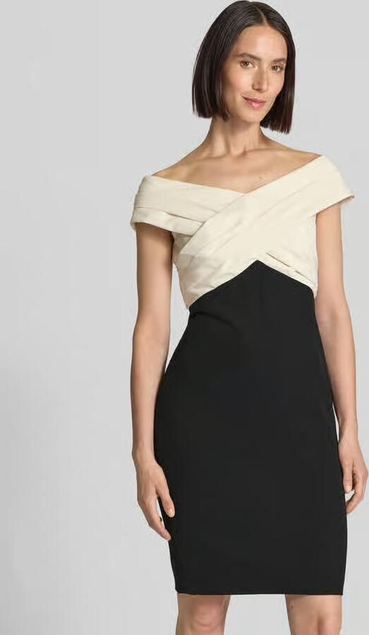 Lauren Ralph Lauren Cocktailjurk in wikkellook model 'Irene' - Foto 2