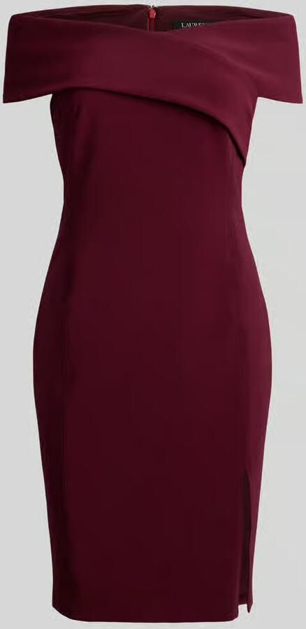 Lauren Ralph Lauren Cocktailjurk met carmenhals