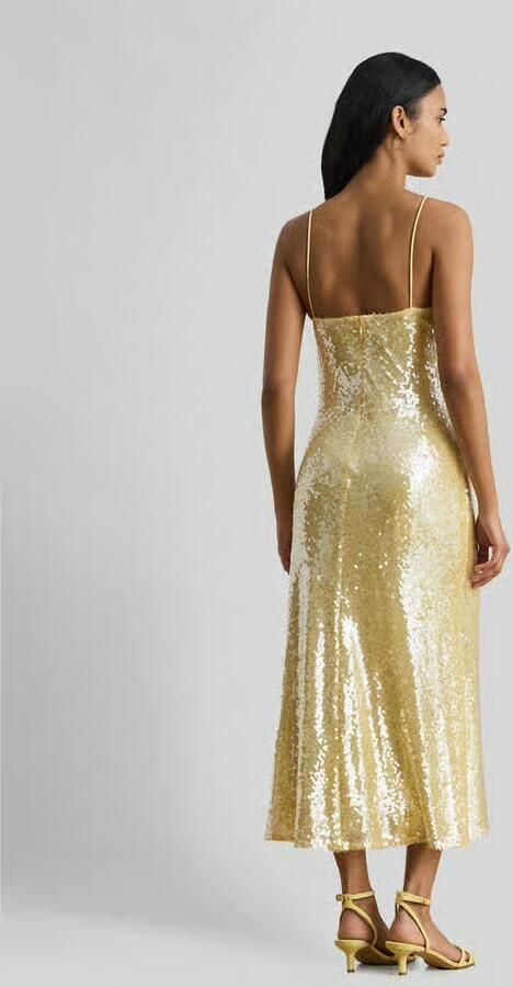 Lauren Ralph Lauren cocktailjurk met pailletten
