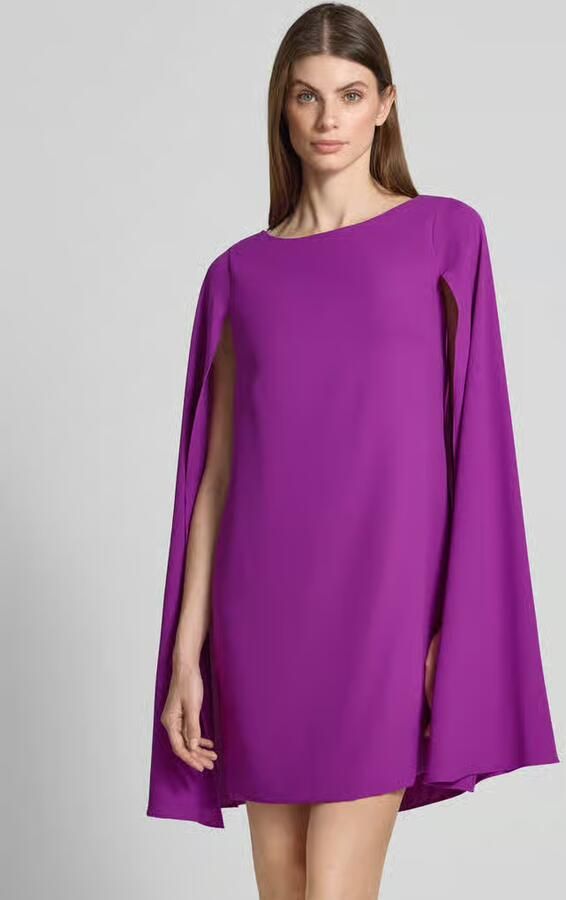 Lauren Ralph Lauren Cocktailjurk met ronde hals model 'PETRA' - Foto 2