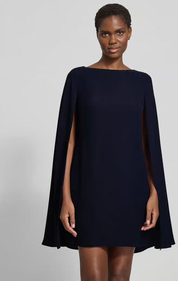 Lauren Ralph Lauren Cocktailjurk met ronde hals model 'PETRA' - Foto 4