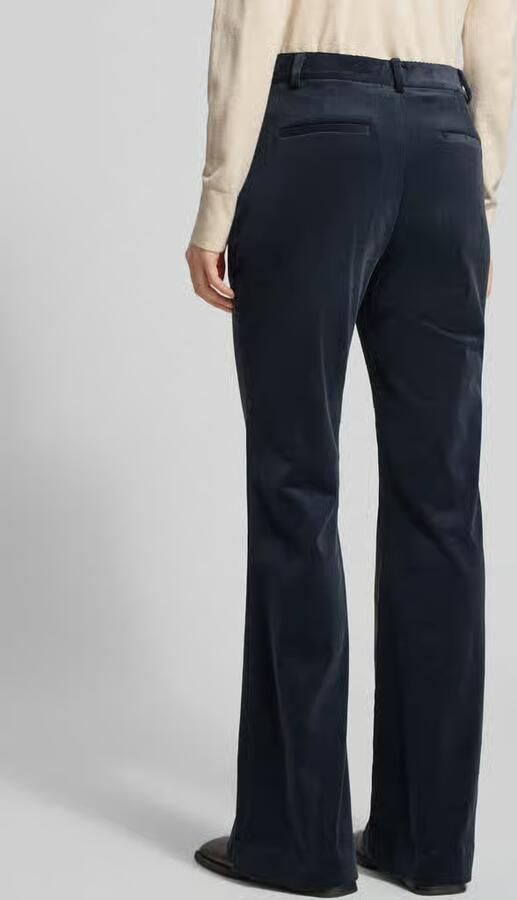 Lauren Ralph Lauren Flared cut corduroy broek met steek- en achterzakken model 'KADEN'
