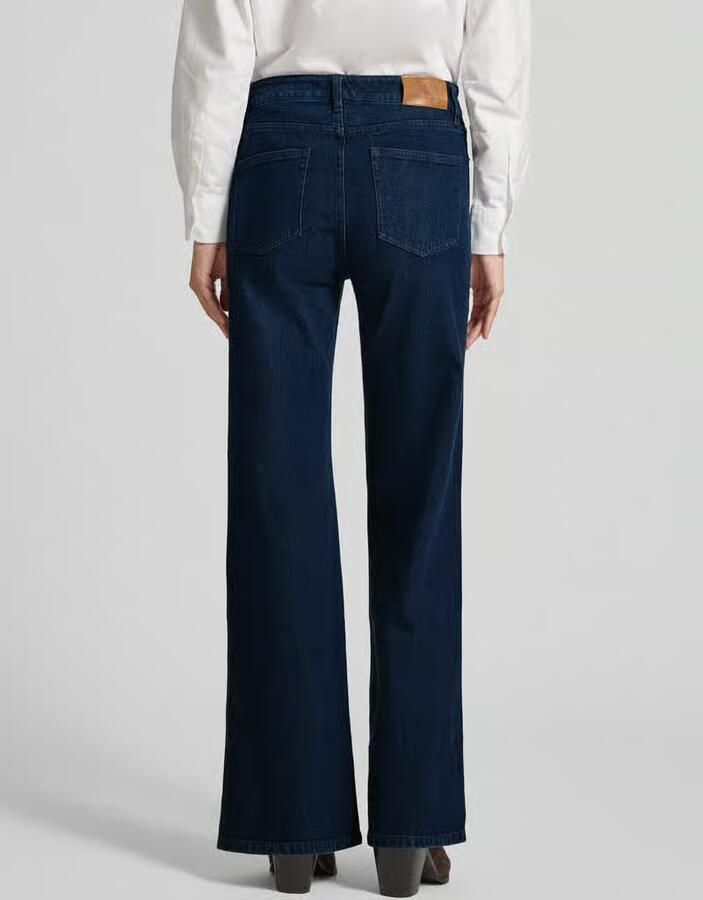 Lauren Ralph Lauren Flared cut jeans met steekzakken