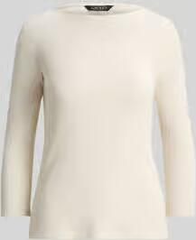 Lauren Ralph Lauren Gebreid shirt met 3 4-mouwen van katoenmix
