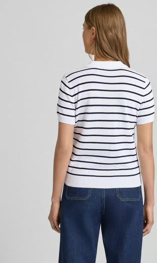 Lauren Ralph Lauren Gebreid shirt met Polokraag Model 'NATRISSA'