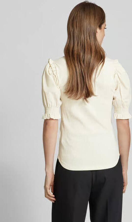 Lauren Ralph Lauren Gebreid shirt met V-hals model 'TADETA'