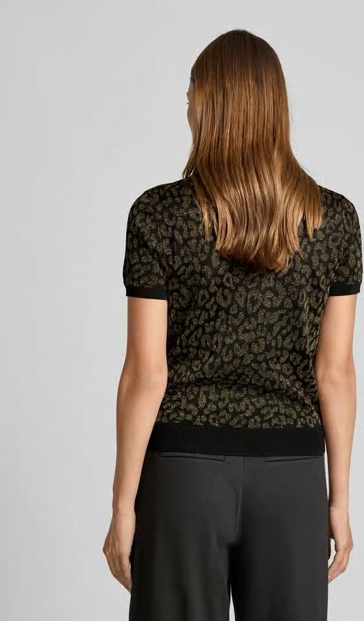 Lauren Ralph Lauren Gebreid shirt van viscosemix model 'EYELAH'