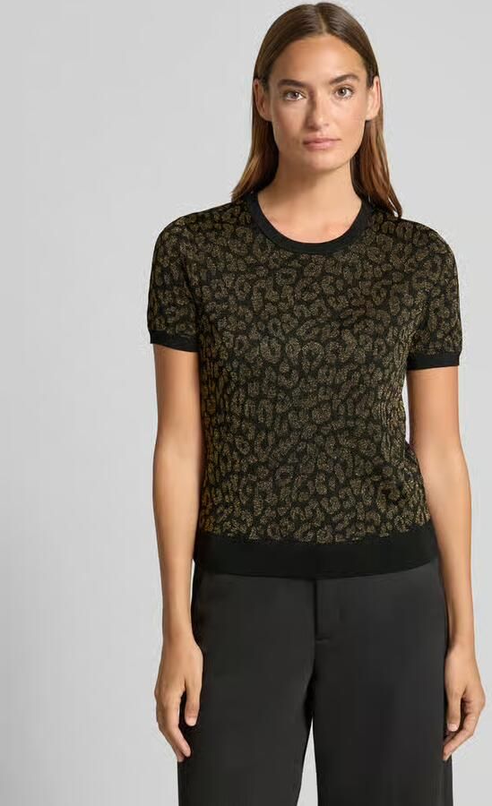 Lauren Ralph Lauren Gebreid shirt van viscosemix model 'EYELAH' - Foto 2