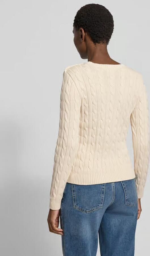 Lauren Ralph Lauren Gebreide pullover met Labelstitching en Knoopsluiting - Foto 10