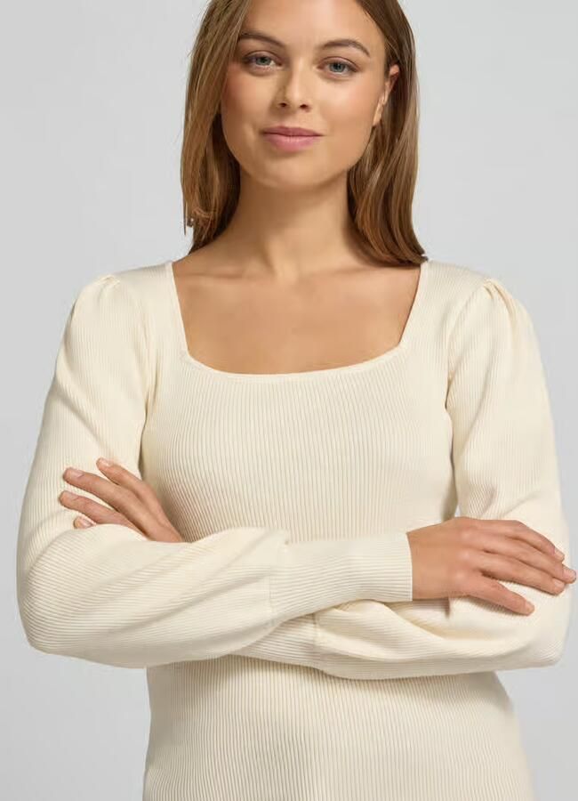 Lauren Ralph Lauren Gebreide pullover met vierkante hals model 'DIEKA' - Foto 3