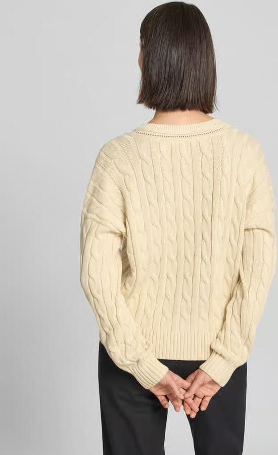 Lauren Ralph Lauren Gebreide pullover met V-hals model 'TEDURPH'