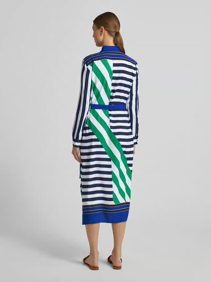Lauren Ralph Lauren Getailleerde blousejurk met overhemdkraag model 'FAYELLA' - Foto 1