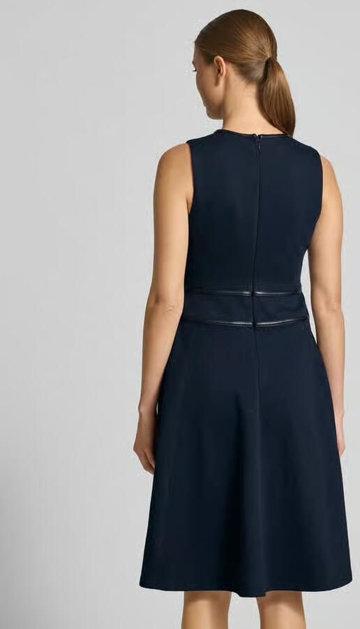 Lauren Ralph Lauren Getailleerde businessjurk van katoenmix model 'TAZIO' - Foto 3