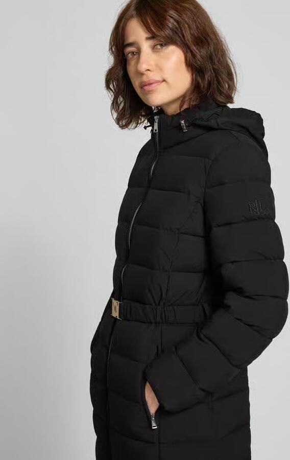 Lauren Ralph Lauren Getailleerde gewatteerde mantel met capuchon - Foto 2
