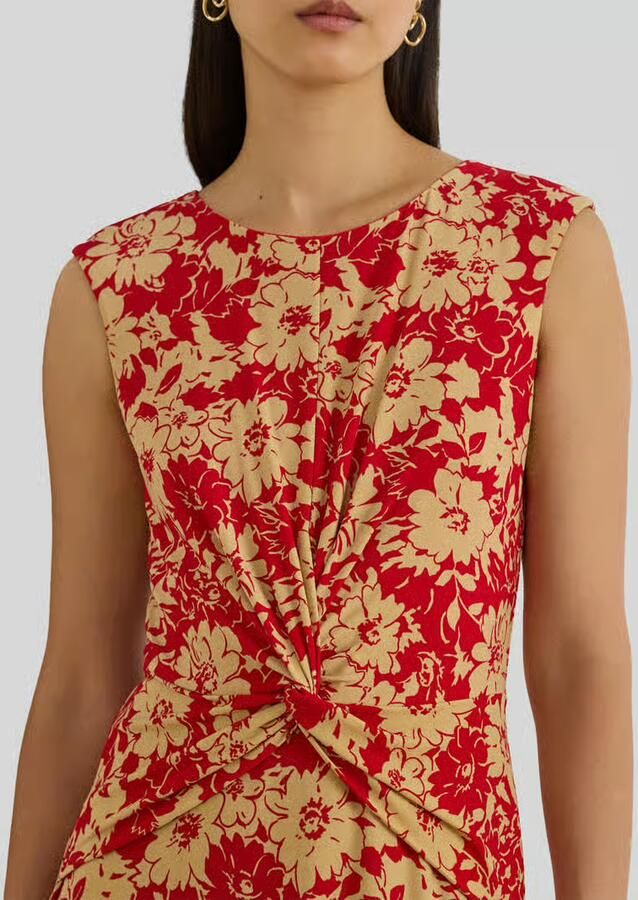 Lauren Ralph Lauren Getailleerde vrijetijdsjurk met gebloemd motief