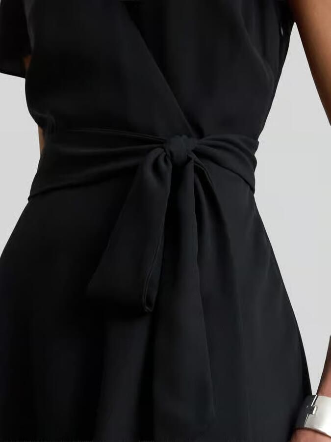 Lauren Ralph Lauren Getailleerde vrijetijdsjurk van chiffon