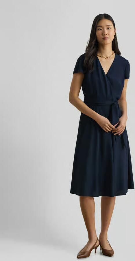 Lauren Ralph Lauren Getailleerde vrijetijdsjurk van chiffon - Foto 2