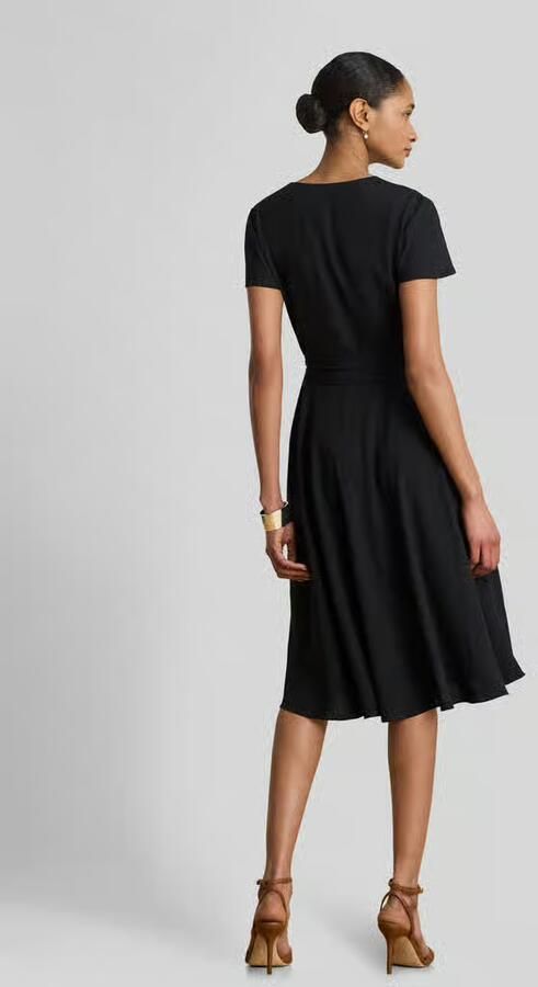 Lauren Ralph Lauren Getailleerde vrijetijdsjurk van chiffon - Foto 2