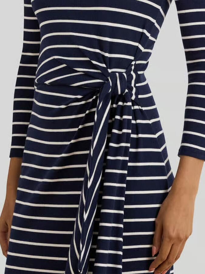 Lauren Ralph Lauren Getailleerde vrijetijdsjurk van katoenmix - Foto 2