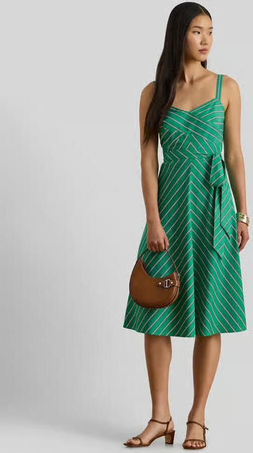 Lauren Ralph Lauren Getailleerde vrijetijdsjurk van puur katoen - Foto 3