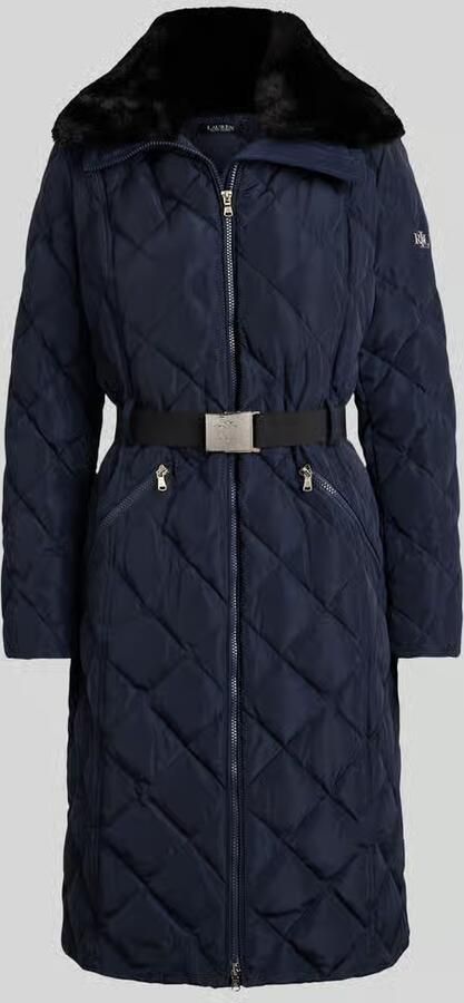 Lauren Ralph Lauren Gewatteerde mantel met afneembare tailleriem