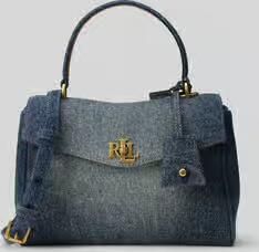 Lauren Ralph Lauren Handtas in denimlook model 'FARRH'