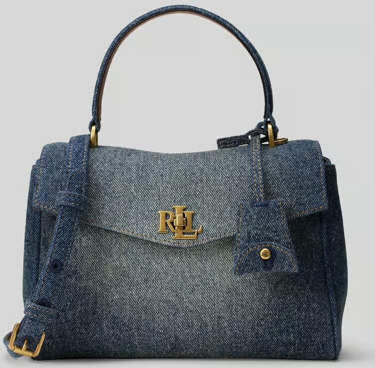 Lauren Ralph Lauren Handtas in denimlook model 'FARRH' - Foto 2