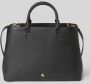 Ralph Lauren Dames Tas Lauren Hanna 37-Satchel-Large Zwart Black Dames - Thumbnail 2
