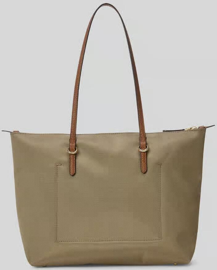 Lauren Ralph Lauren Tote bag met labelapplicatie model 'KEATON' - Foto 3