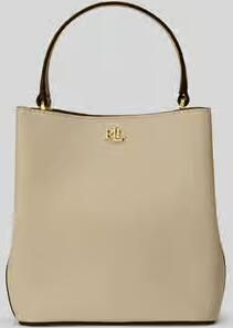 Lauren Ralph Lauren Handtas met twee handvatten van puur leer