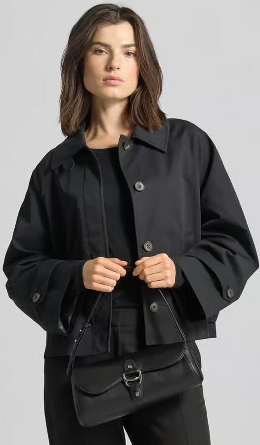 Lauren Ralph Lauren Handtas van echt runderleer met logo-applicatie - Foto 2