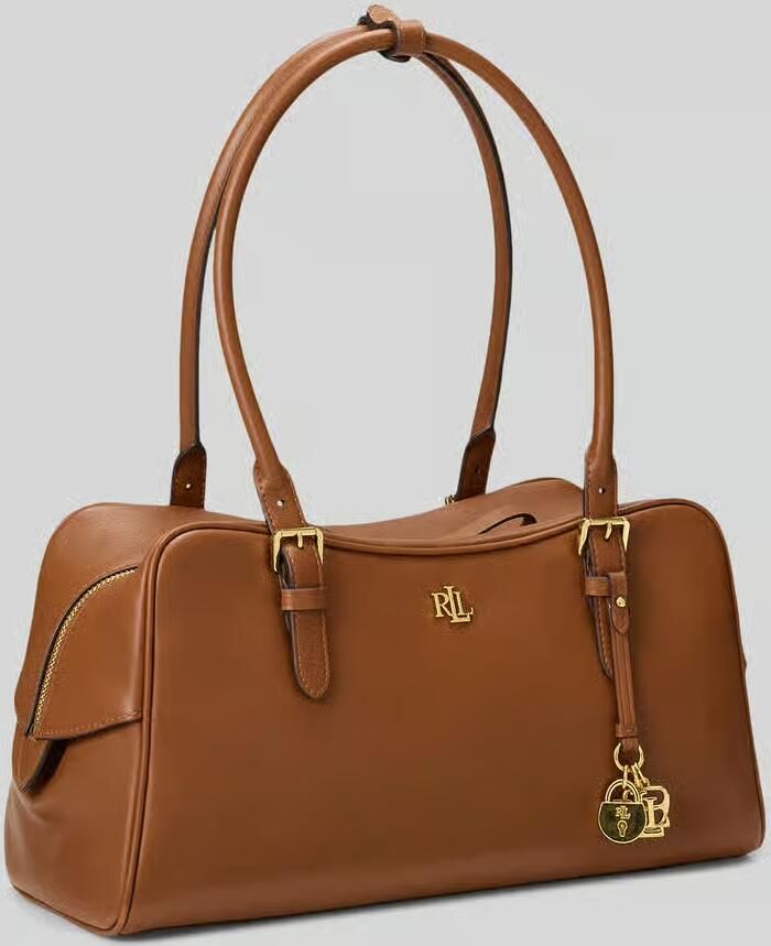 Lauren Ralph Lauren Handtas van echt rundleer