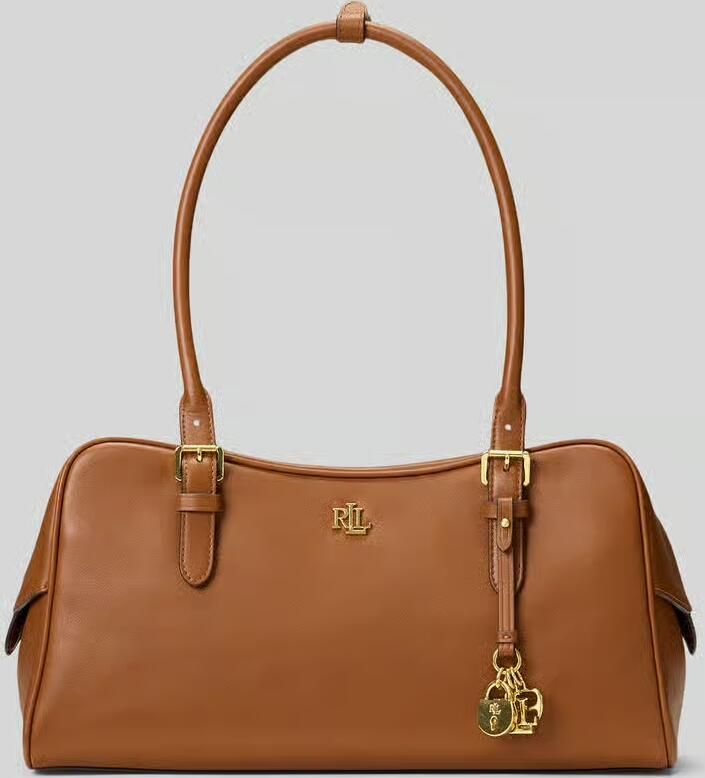 Lauren Ralph Lauren Handtas van echt rundleer - Foto 2